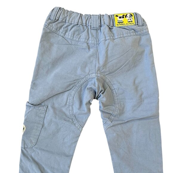 Du Pareil Au Meme Baby Boy Pants Baby Blue Size 24 Months Pocket Pre-owned - Picture 4 of 4